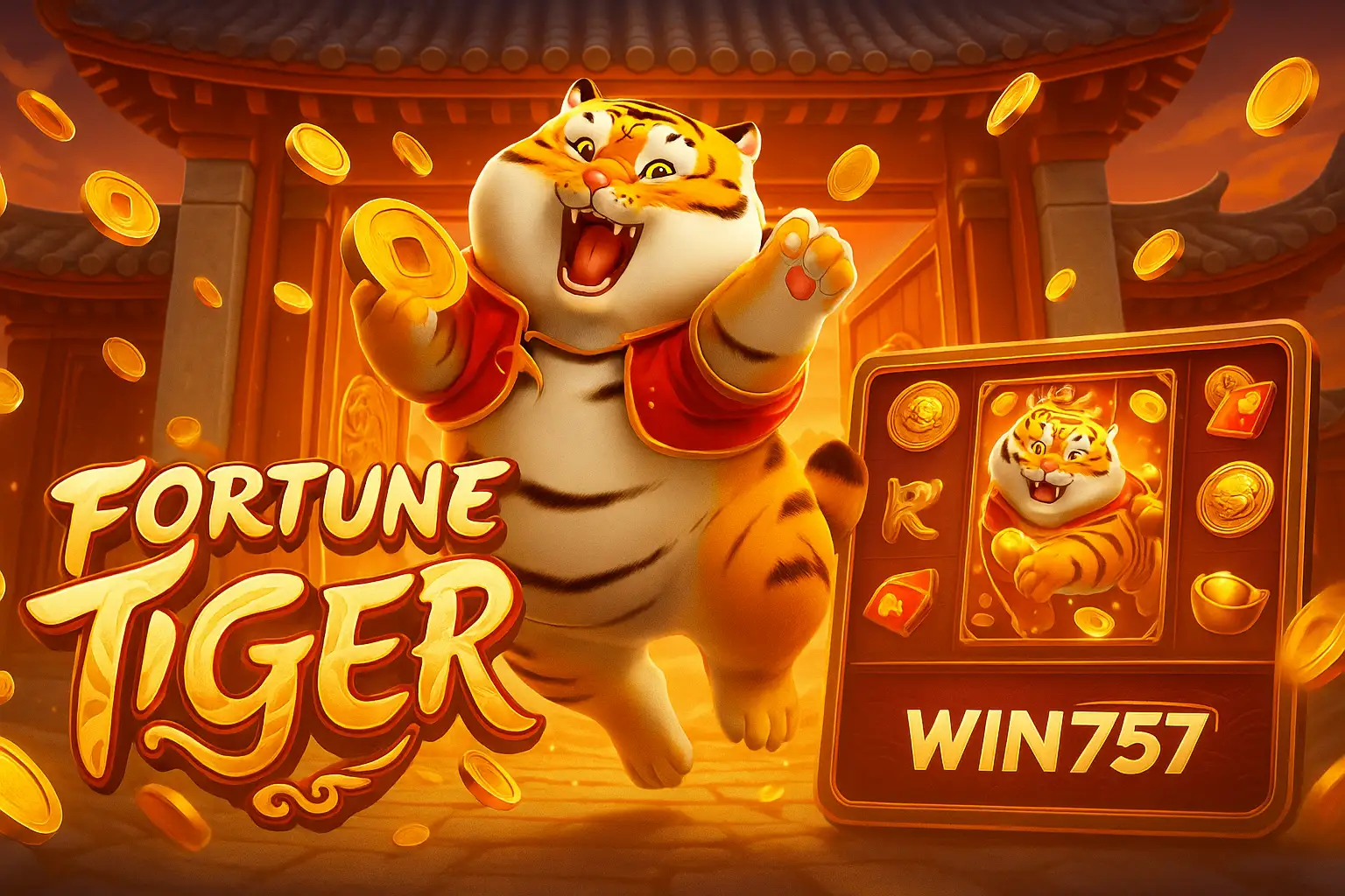 Fortune Tiger é um jogo imperdível no Win757 Casino